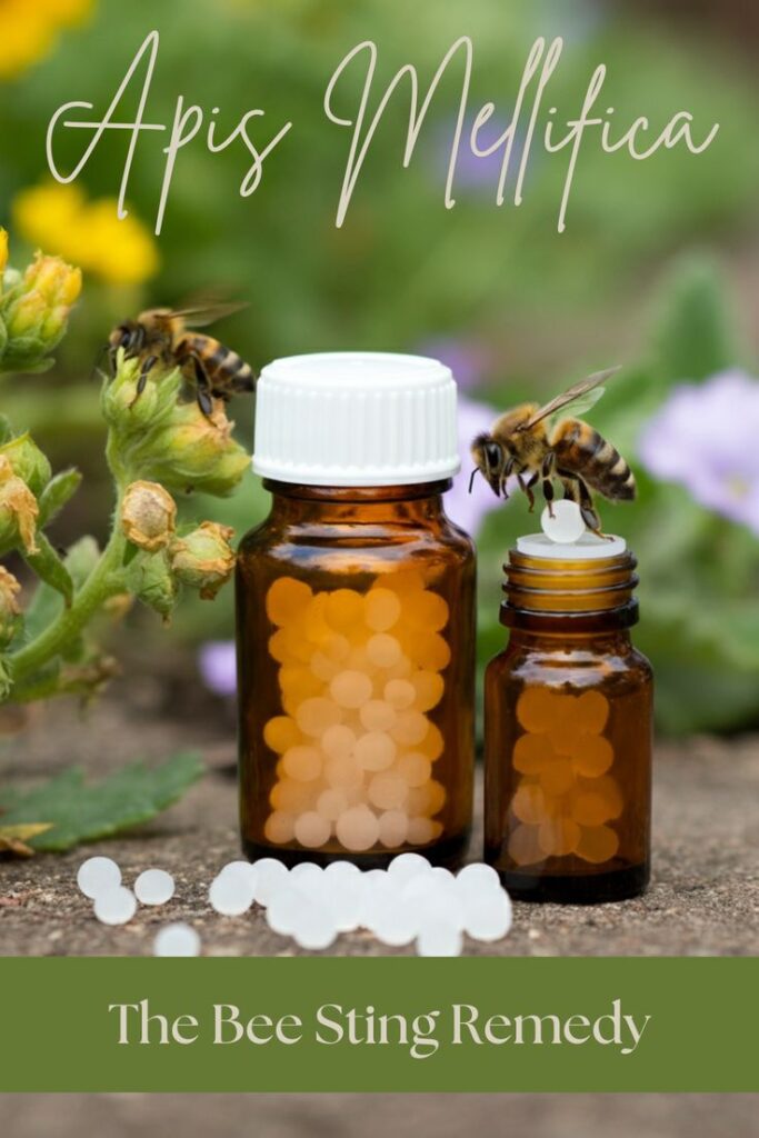 Homeo Heals apis mellifica for swelling and allergic reactions